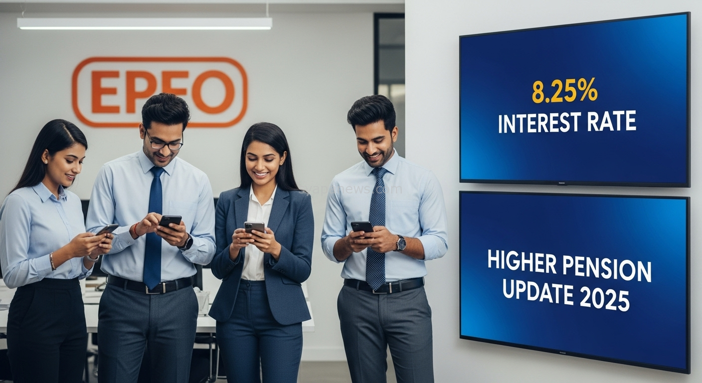 EPFO Update 2025: Latest News on Higher Pension, Digital Access & Interest Credit
