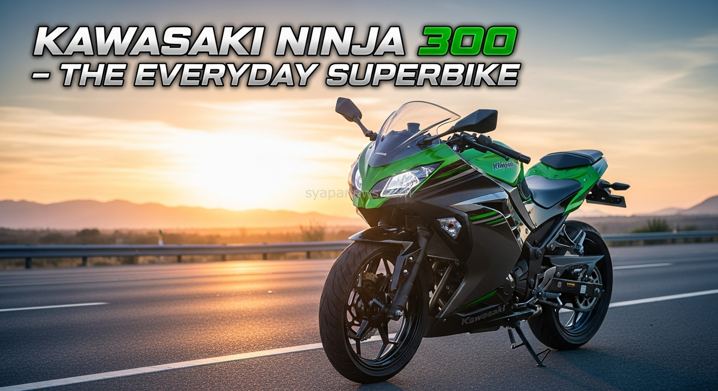 Kawasaki Ninja 300: The Stylish and Reliable Sports Bike for Everyday Riders