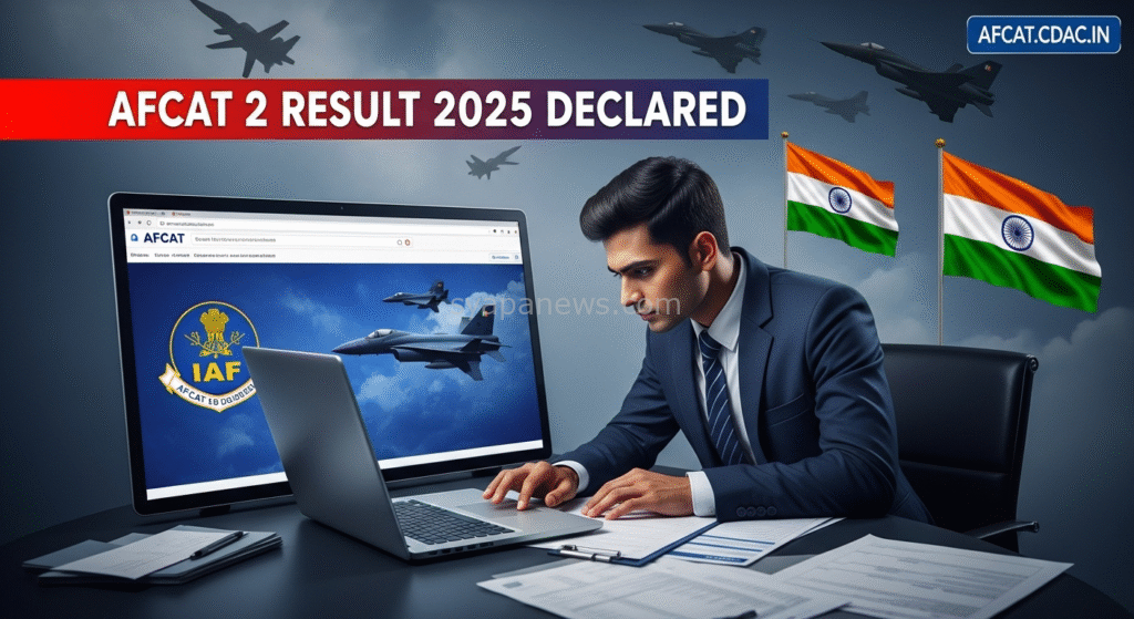 AFCAT 2 Result 2025